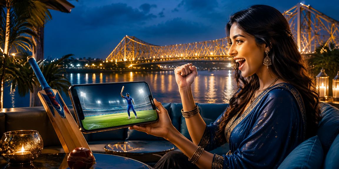 VIP cricket betting enthusiasts enjoying live IPL action in Kolkata